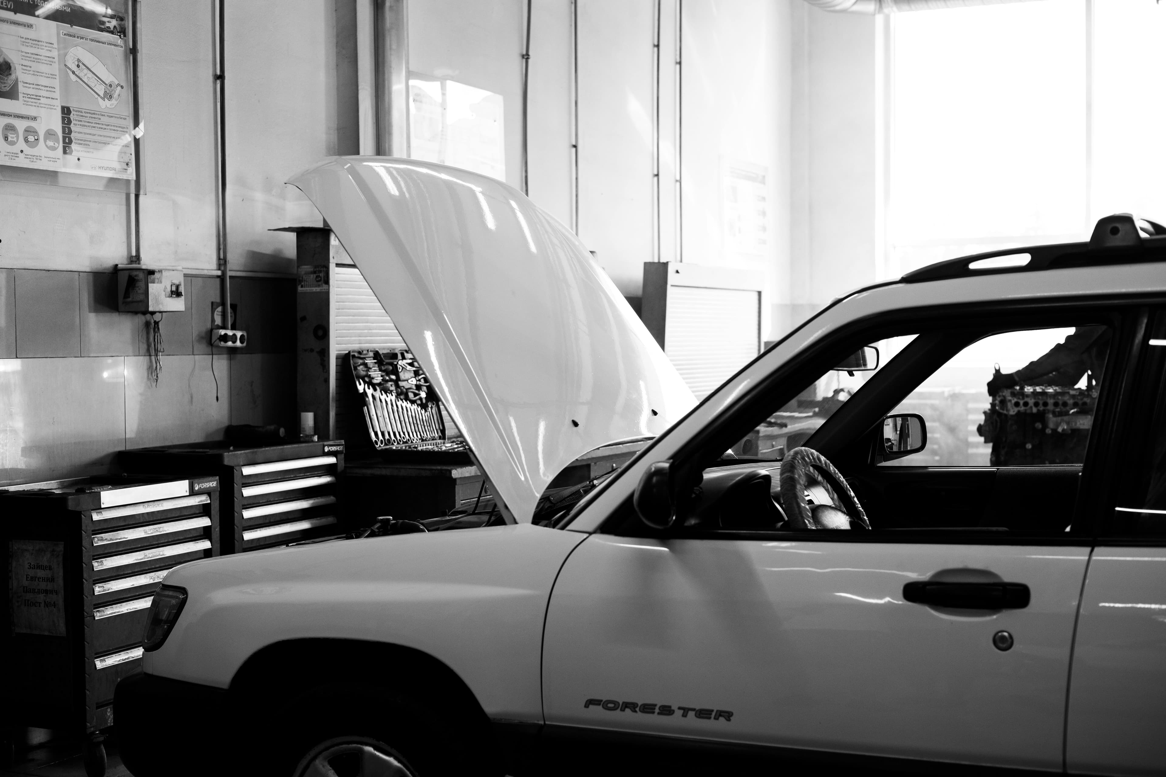 Our modern service bays